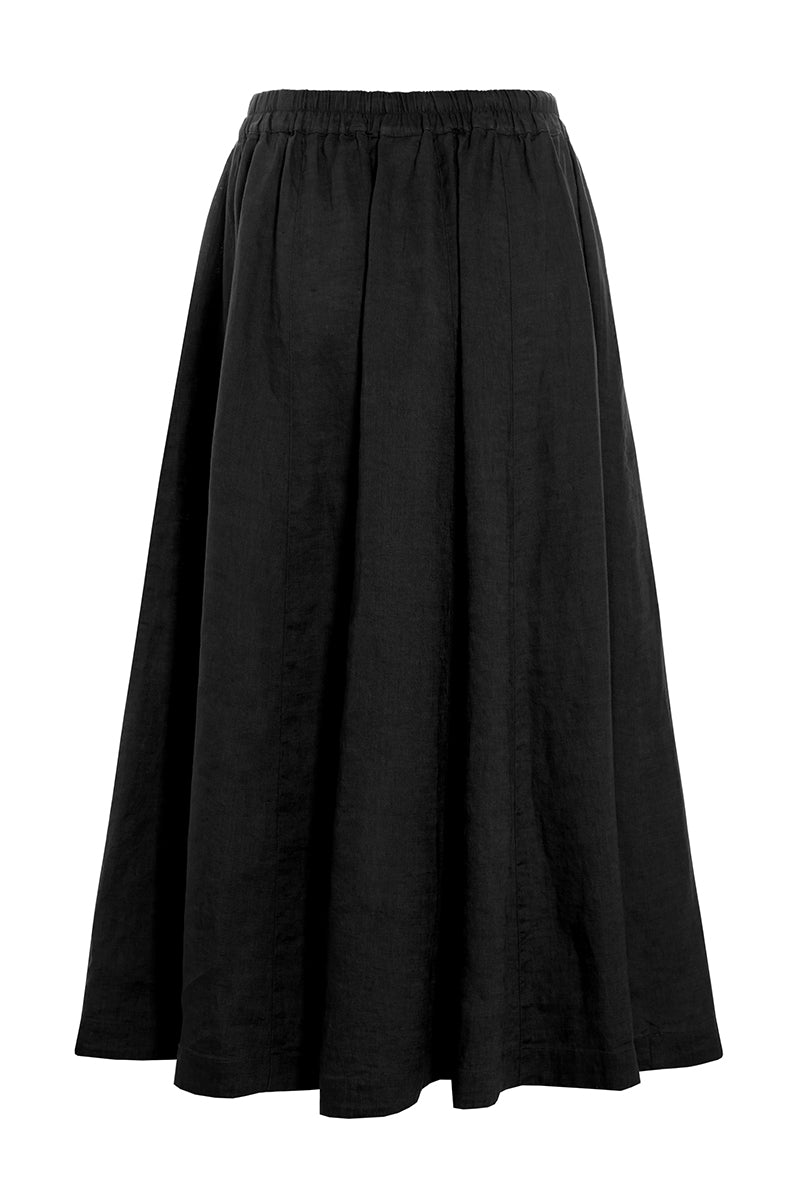 Airy linen skirt