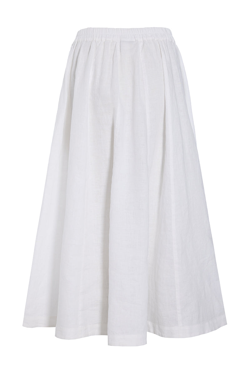 Airy linen skirt