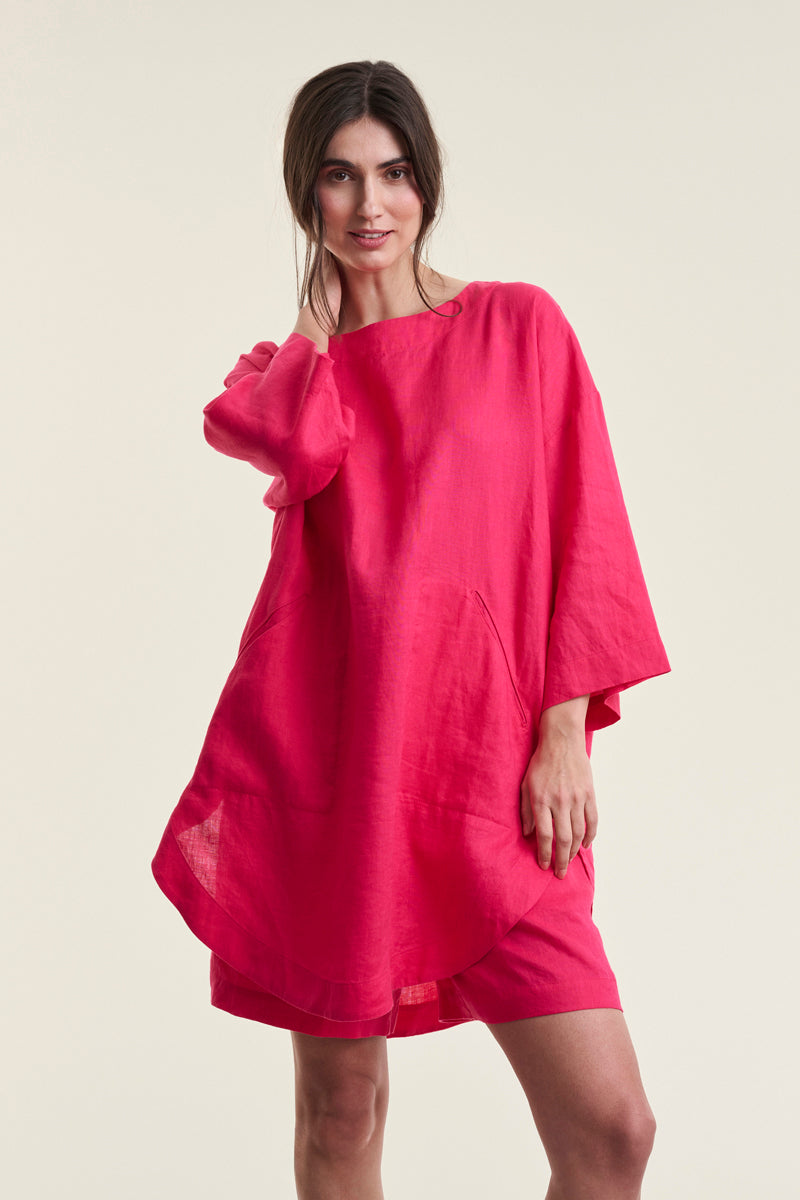 Airy linen tunic