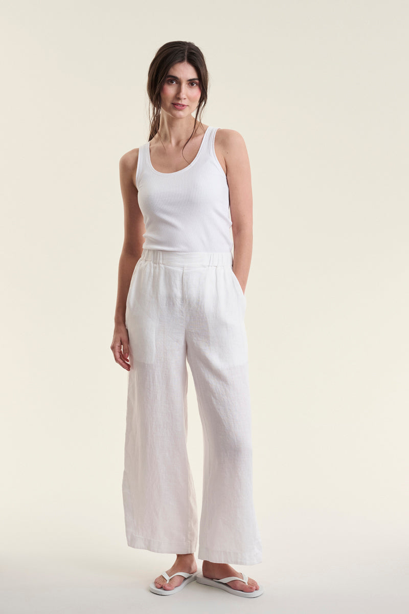Airy linen pants
