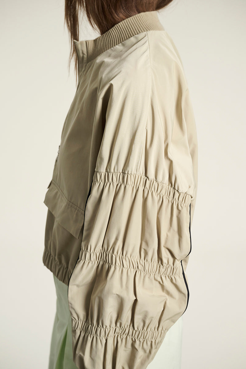 Jacket Fukkura poplin