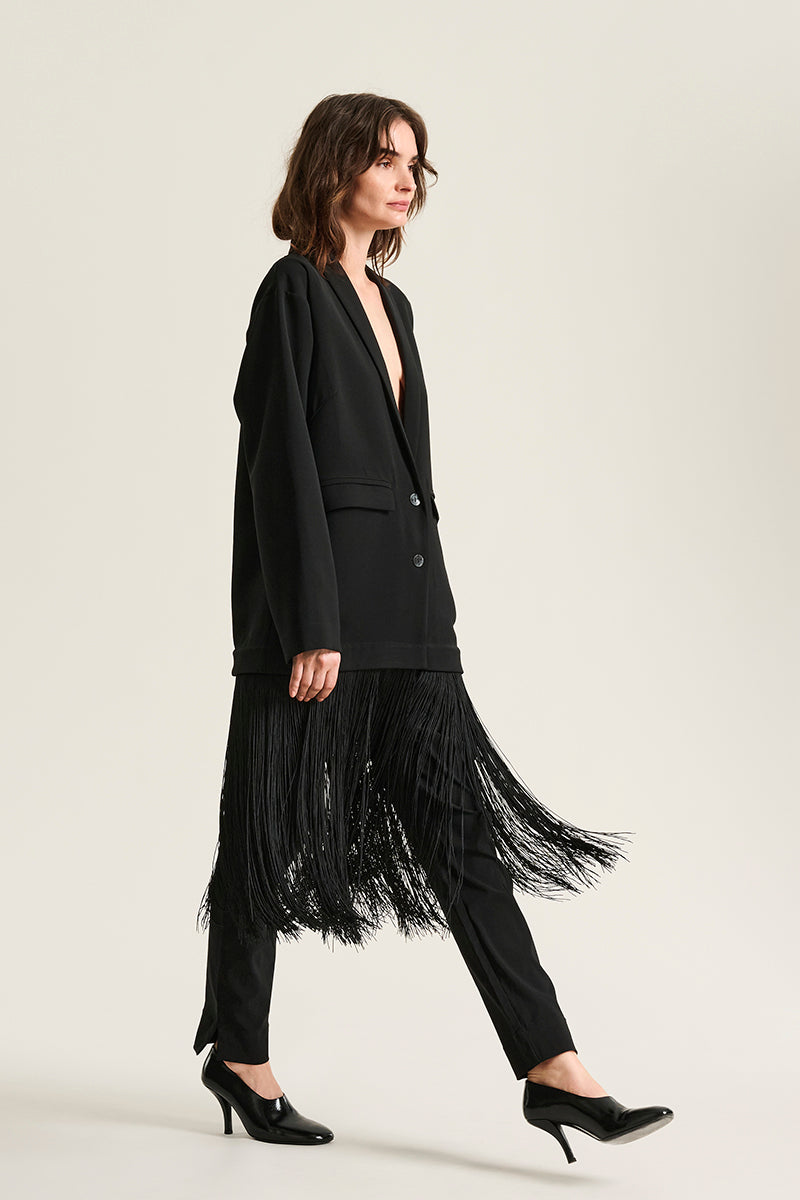 Kurosaki fringe blazer