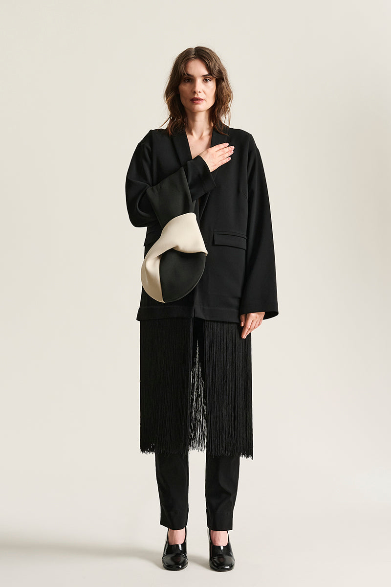 Kurosaki fringe blazer