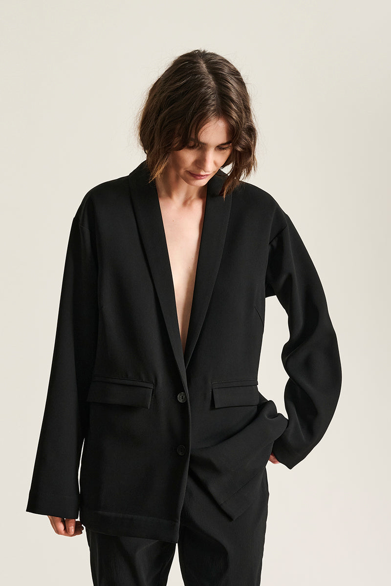 Kurosaki fringe blazer