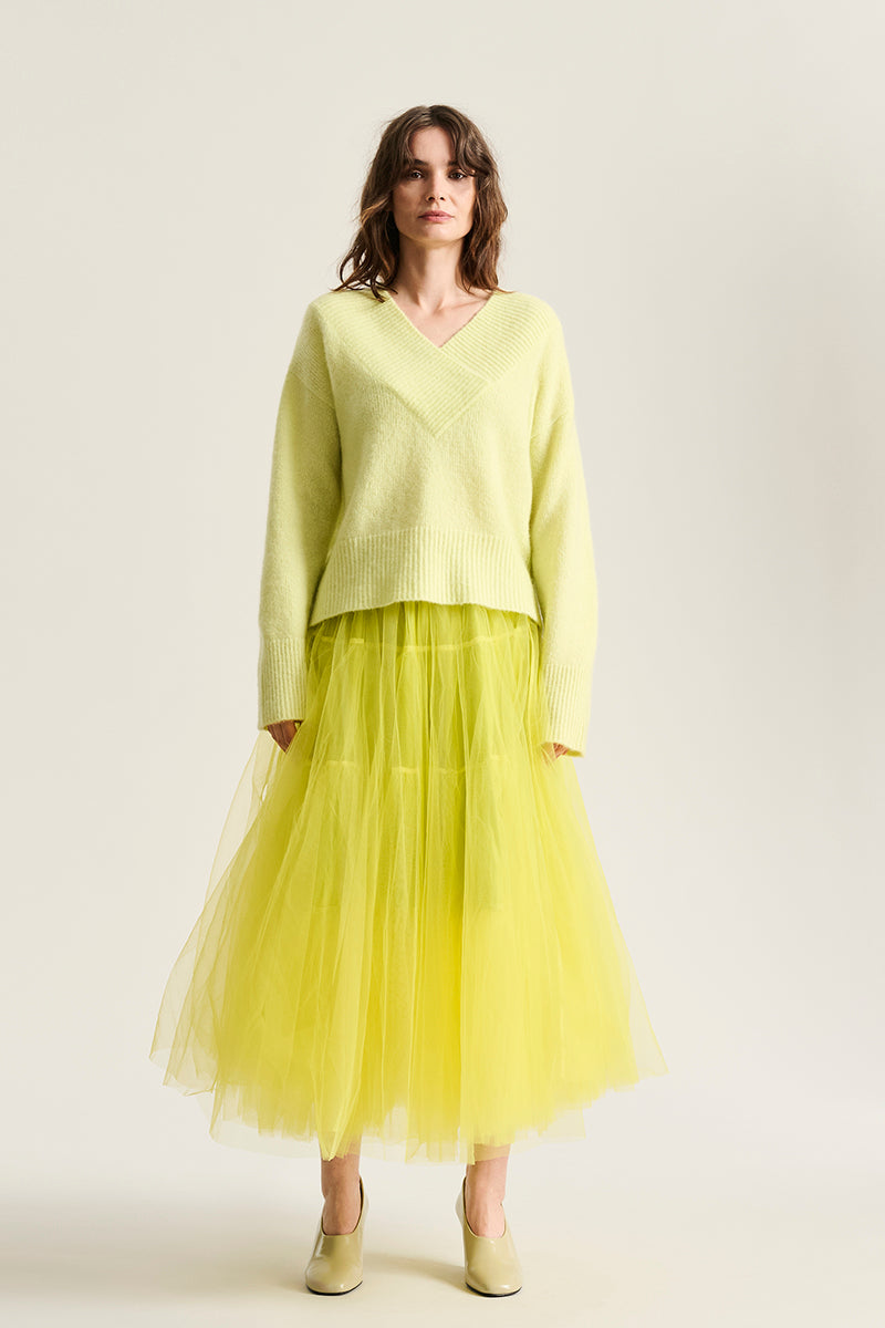 Hisashi V-neck sweater