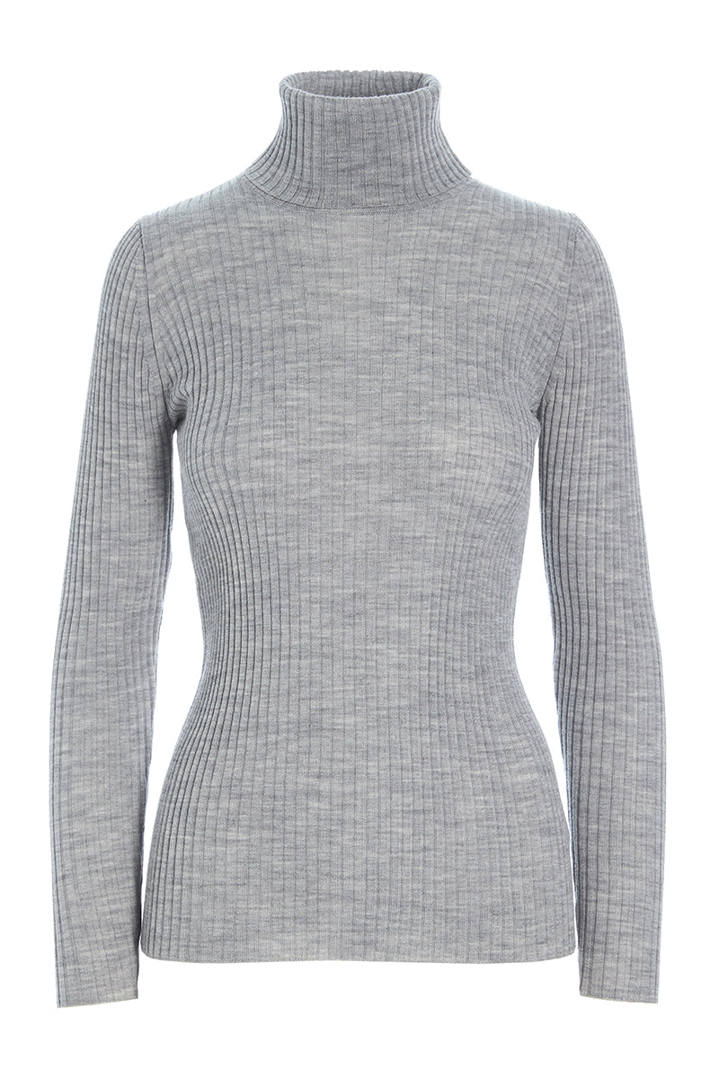 New wool turtleneck pullover