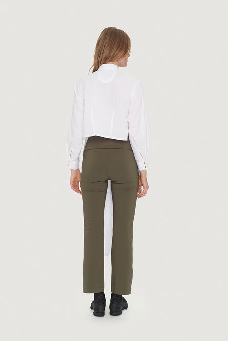 Magic stretch long trousers with sway