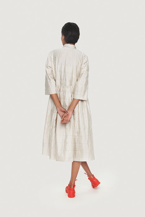 Quilt shirt dress