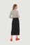 Nami crepe narrow skirt