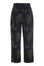 Embroidered leaf trousers