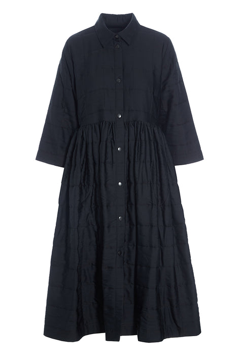 Quilt shirt dress