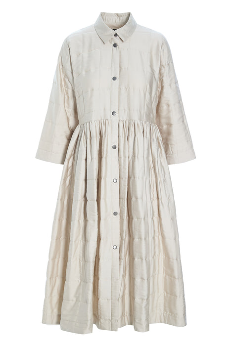 Quilt shirt dress