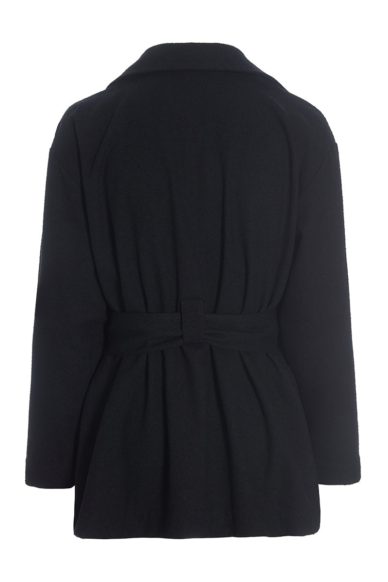 Bouclino jacket with belt