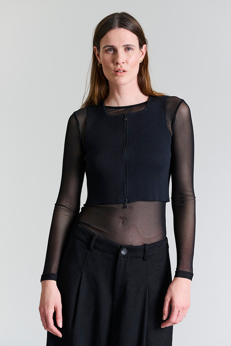 Fukashi mesh top