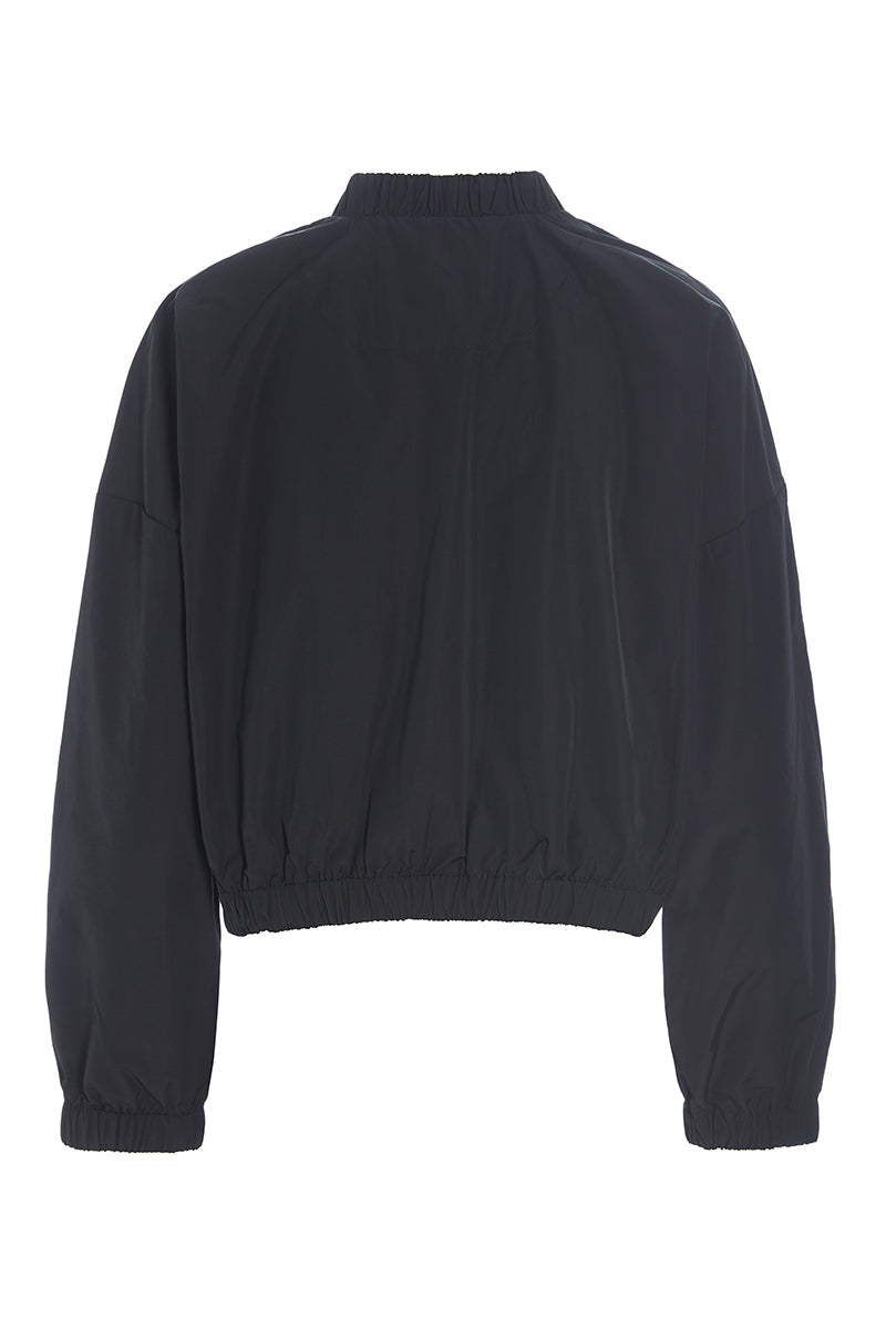 Fukkura poplin bomber jacket