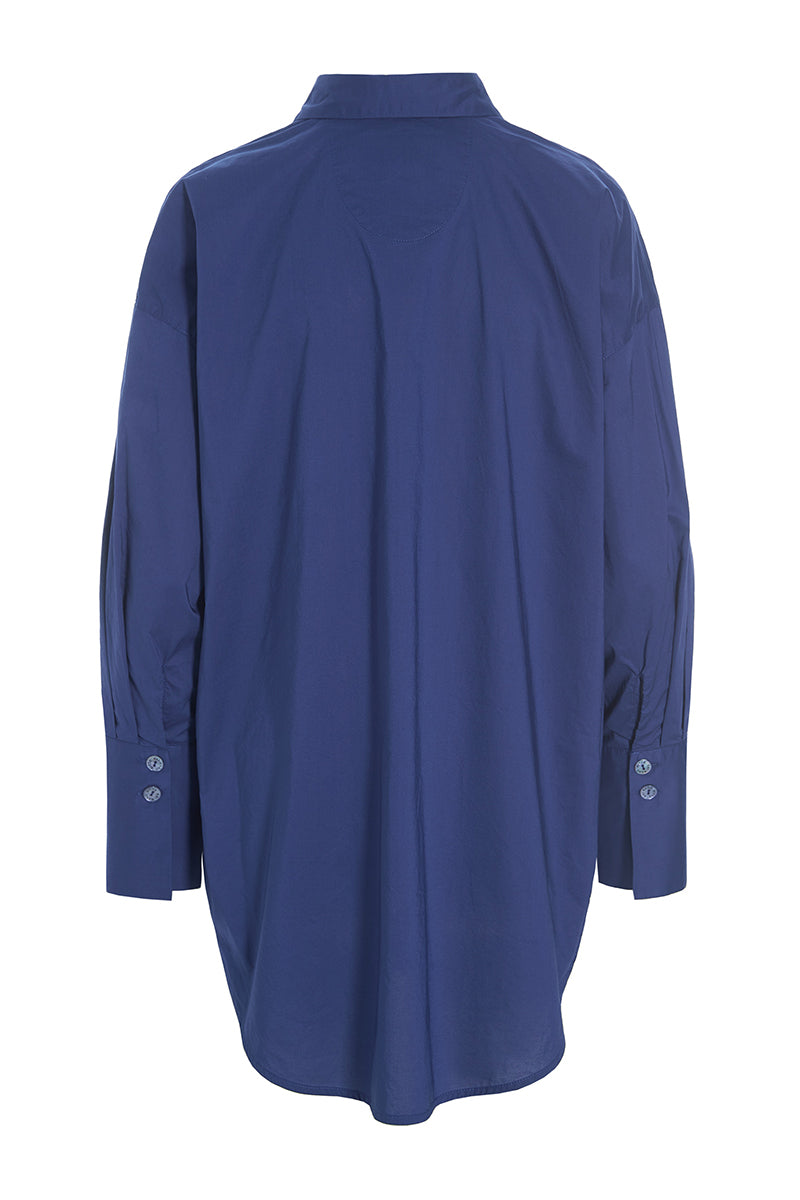 Core cotton oversize shirt