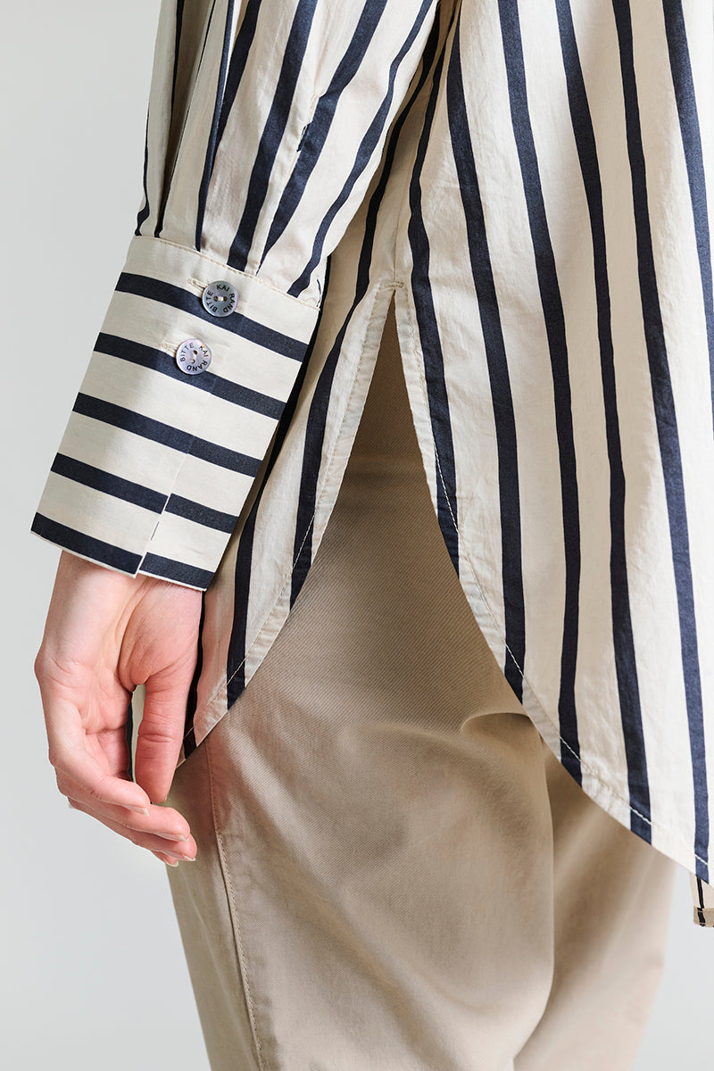 Pirate stripe oversize shirt