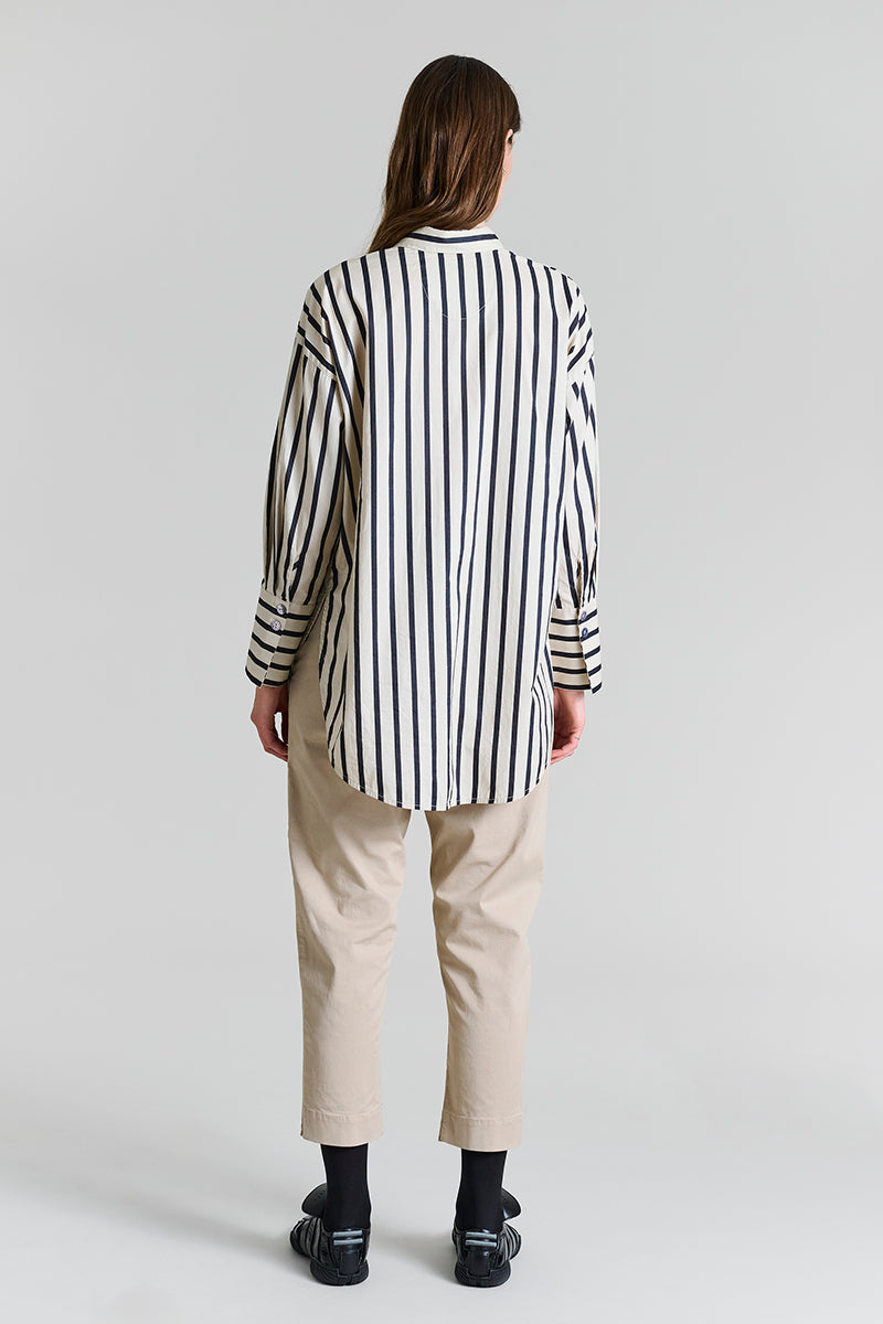 Pirate stripe oversize shirt