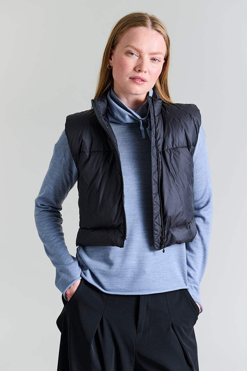 Nisu high neck blouse