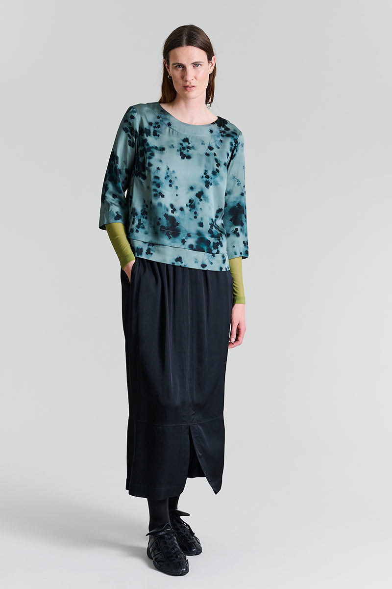 Frozen flowers FSC blouse