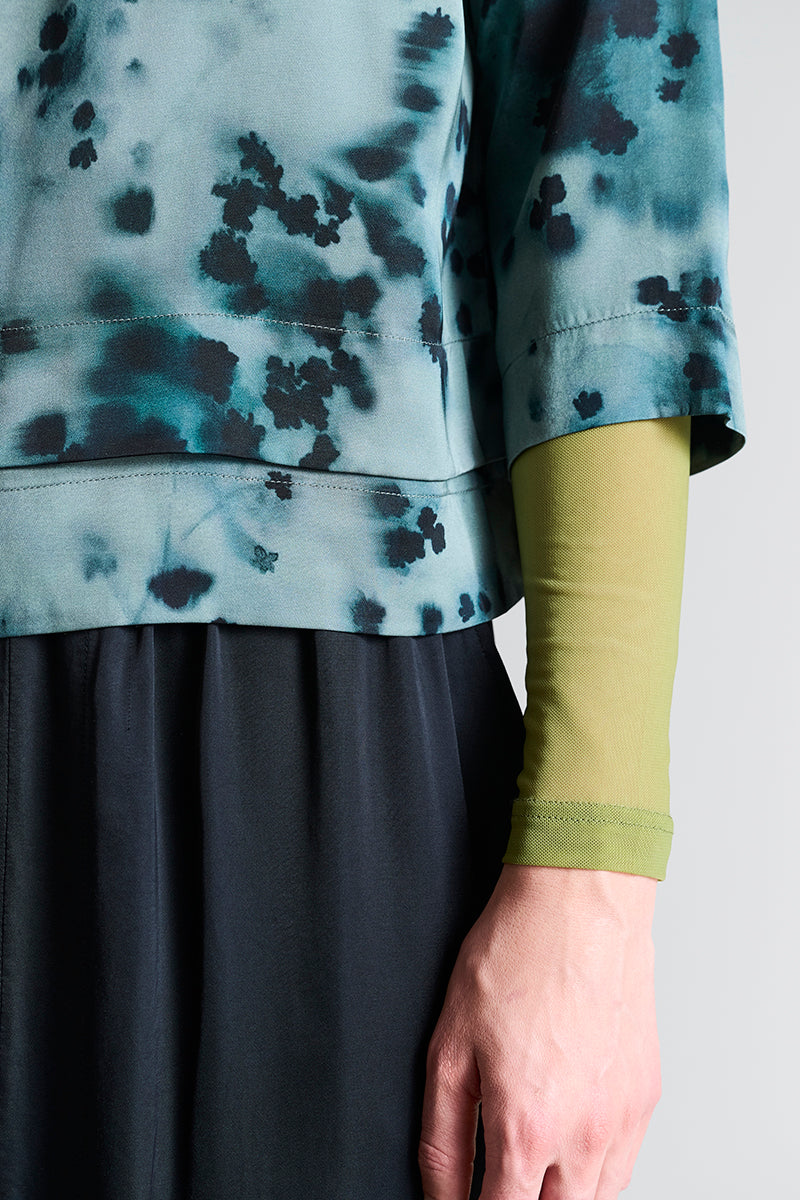 Frozen flowers FSC blouse