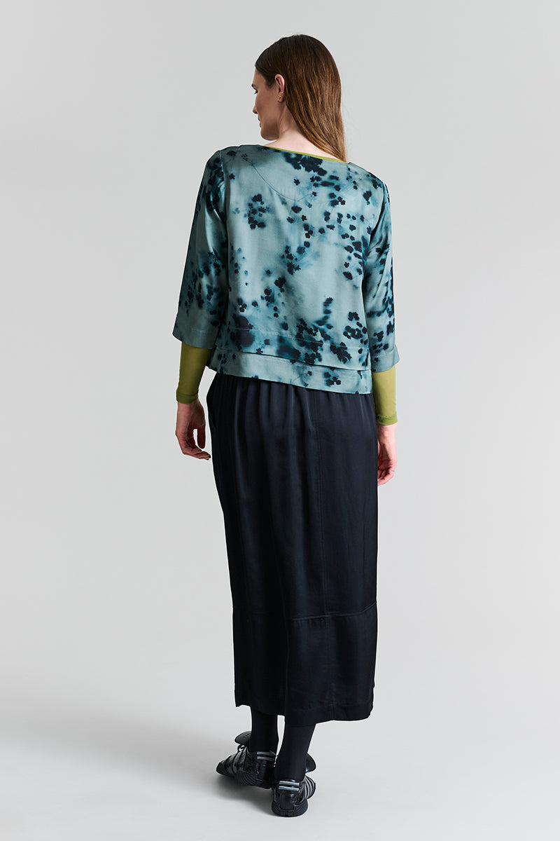 Frozen flowers FSC blouse