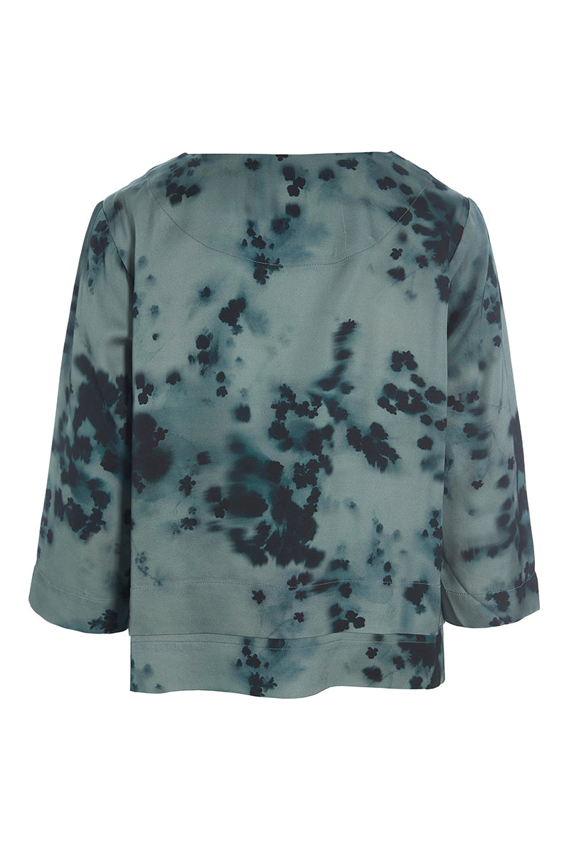 Frozen flowers FSC blouse