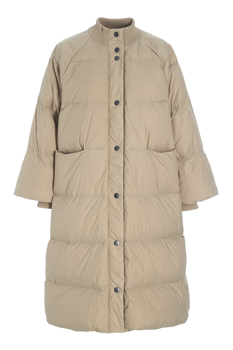 Feather down coat