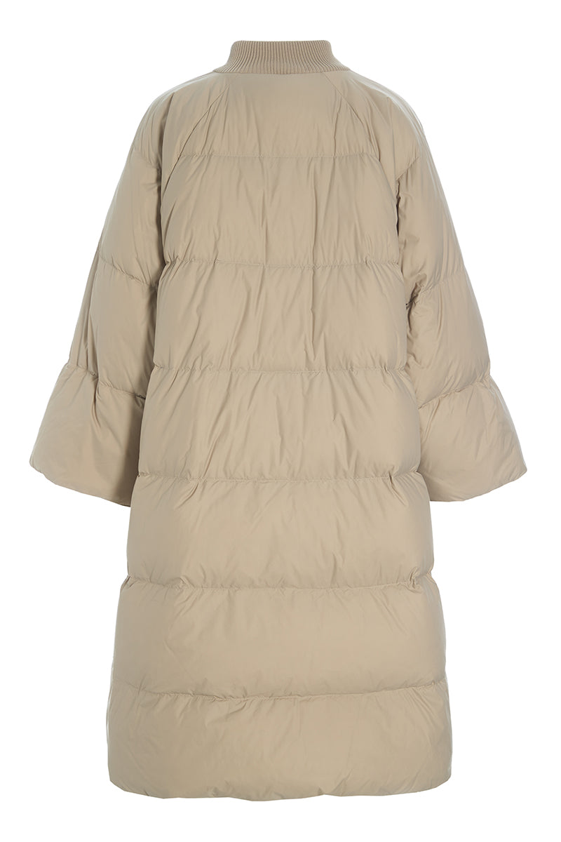 Feather down coat