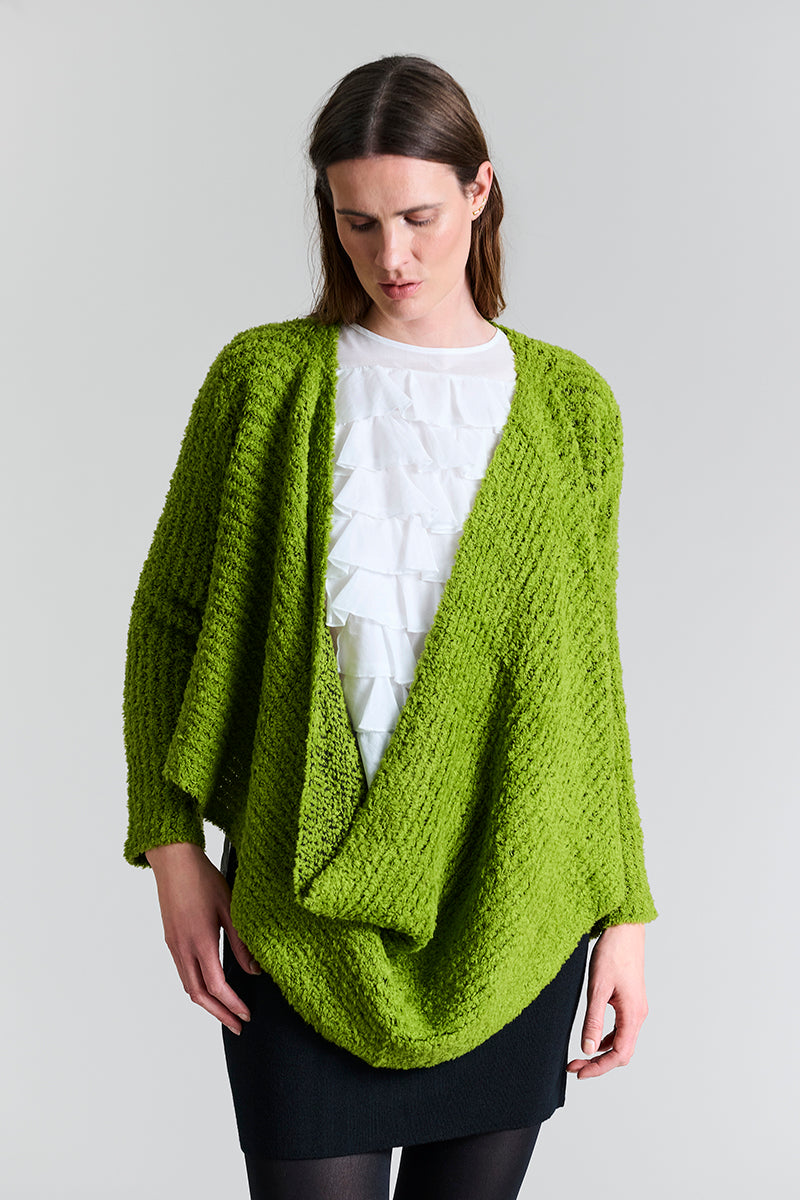 Washi voile bluse with ruffles