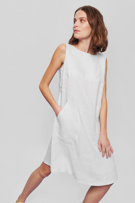 Sleeveles dress Airy linen