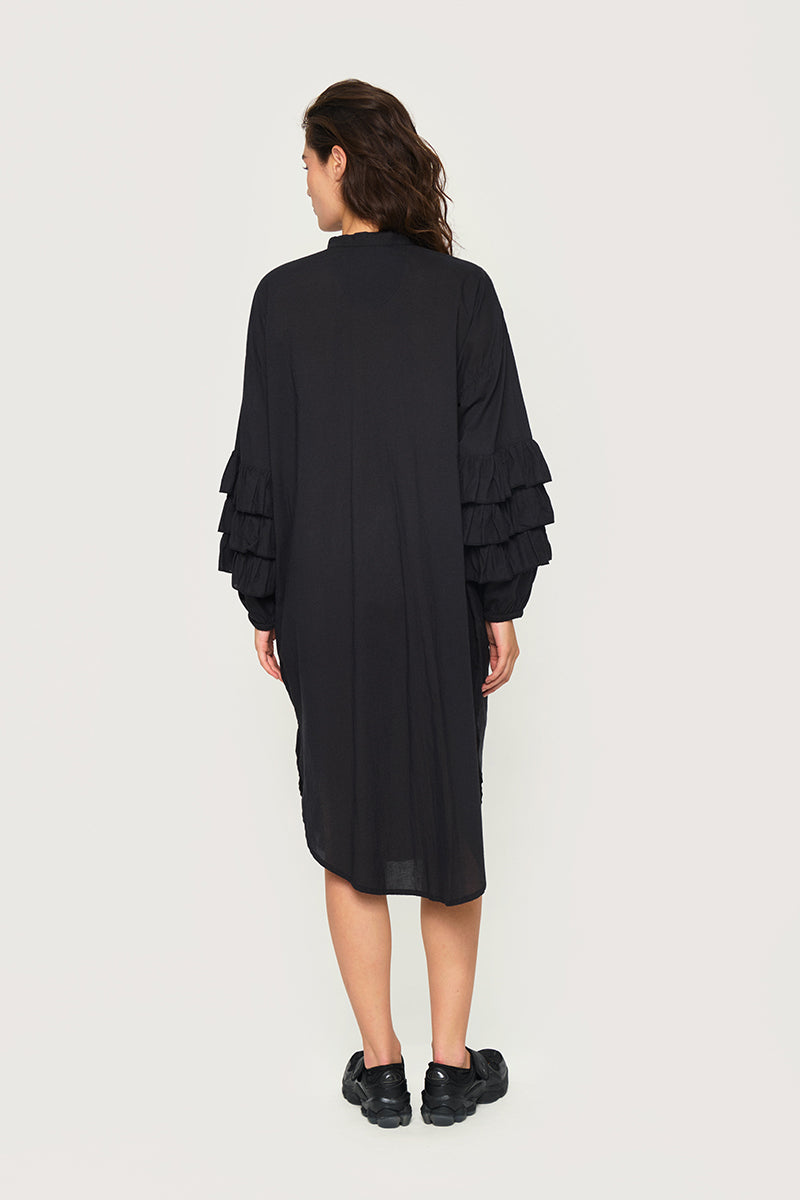 Vellum voile tunic shirt