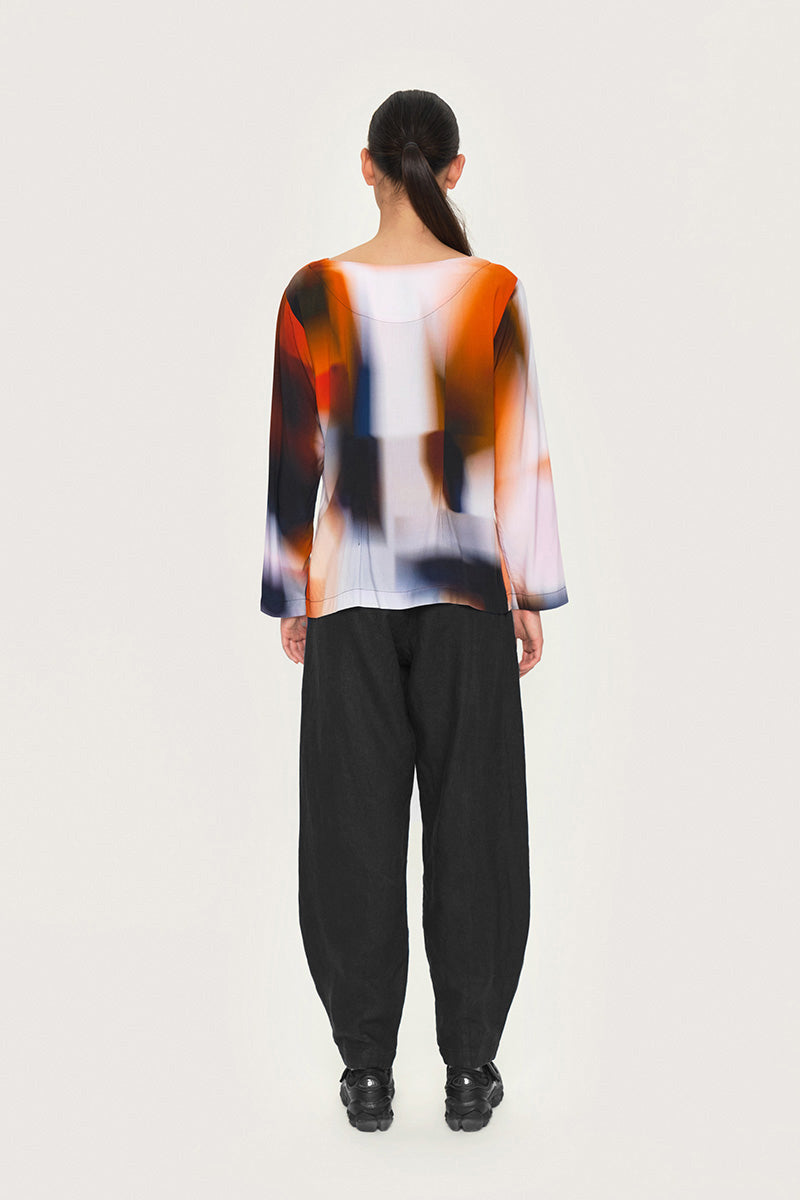 Lazy linen moderate pants