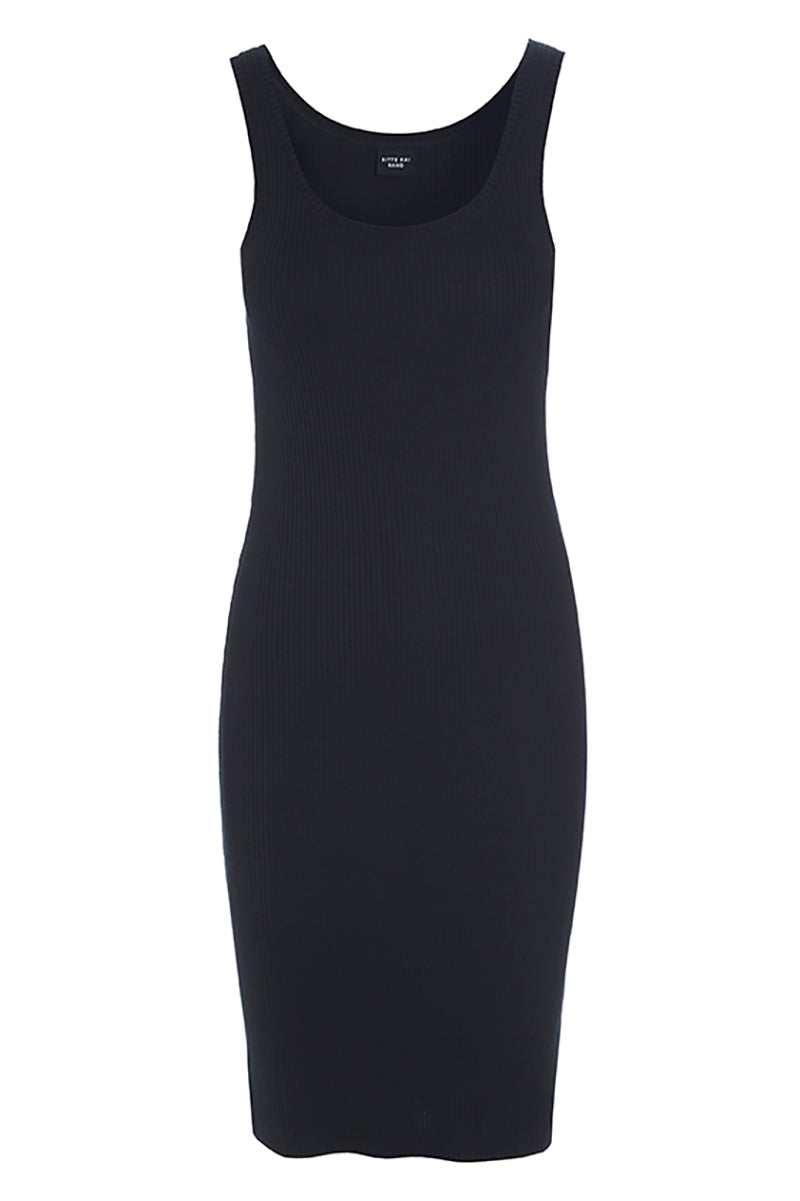 Globe rib tank dress