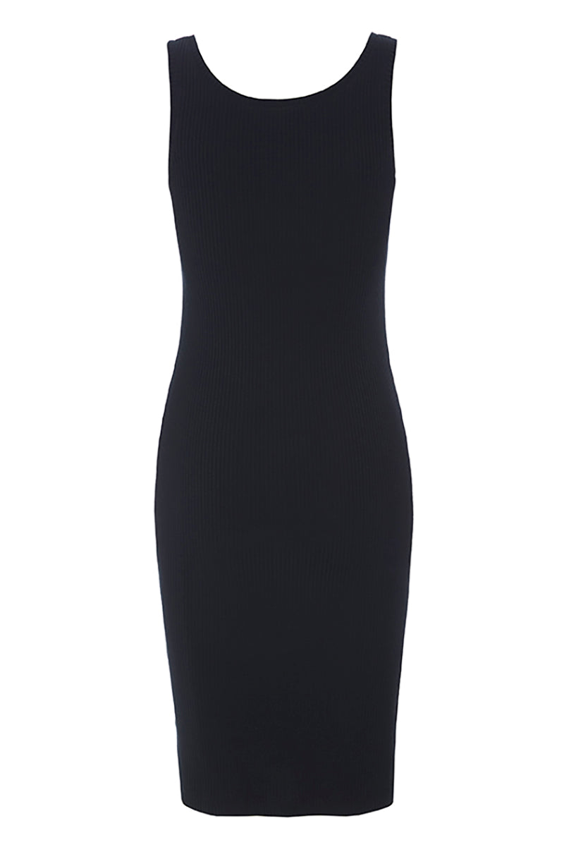 Globe rib tank dress
