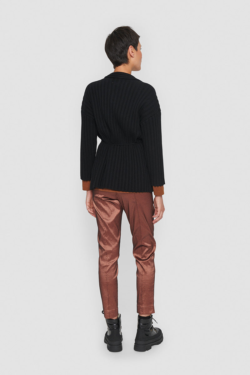 Gamine knit cardigan