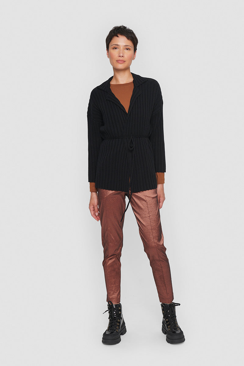 Gamine knit cardigan