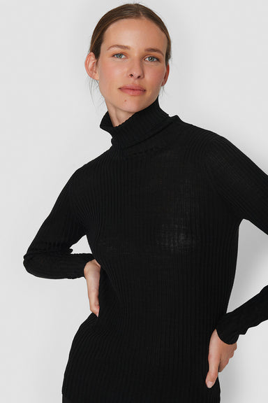 New wool turtleneck pullover