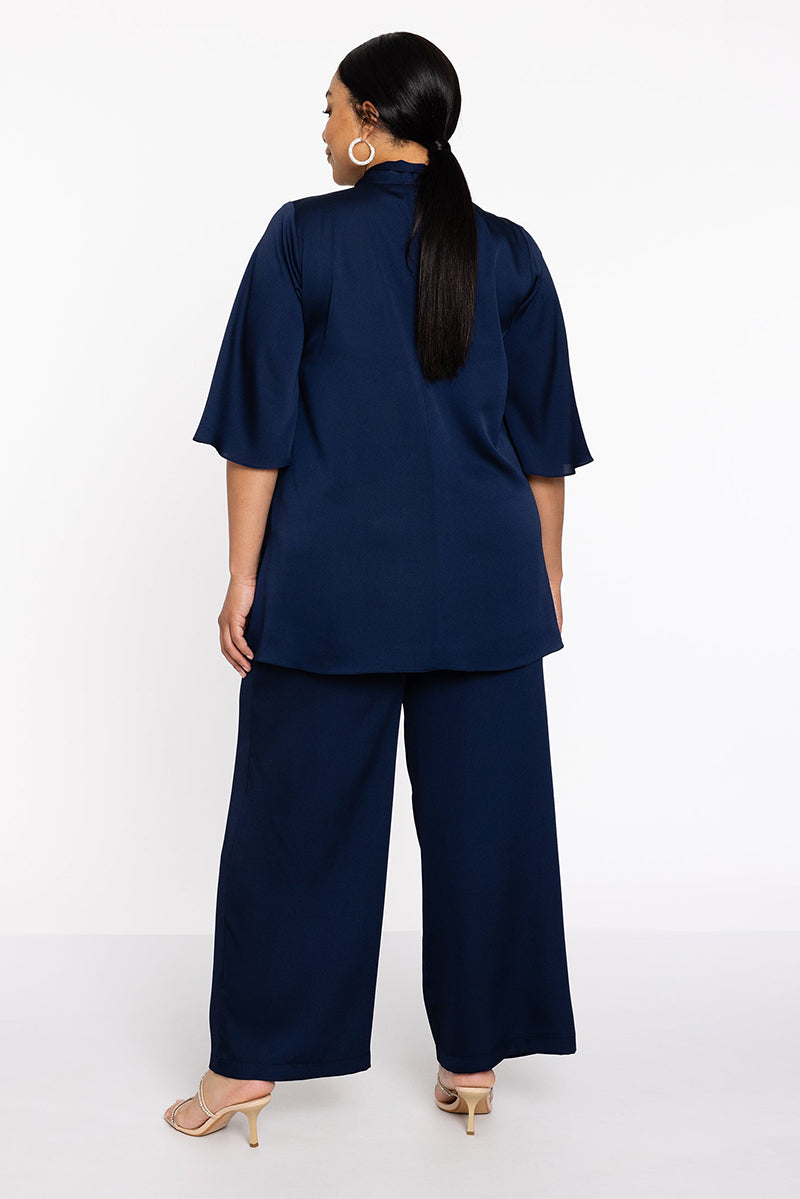 Tunic flare shawl Satini