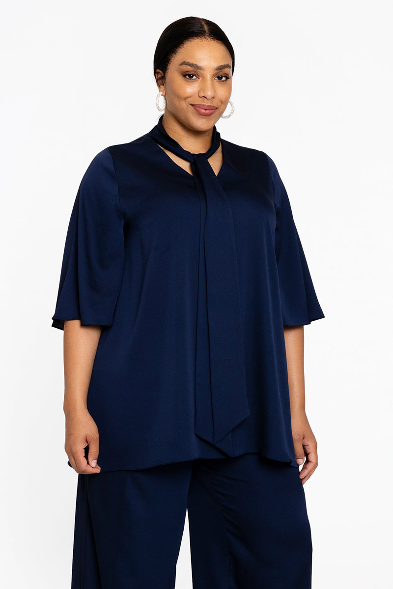 Tunic flare shawl Satini