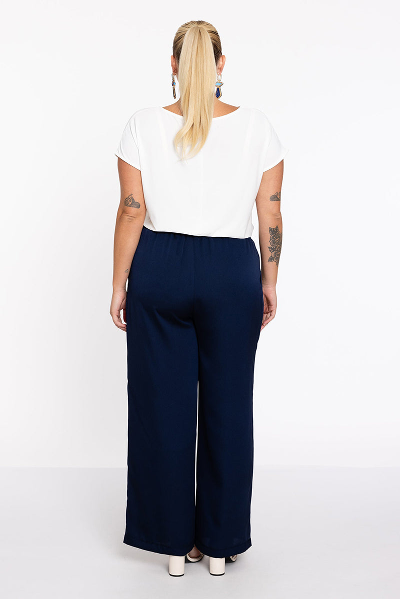 Trousers pleat Satini