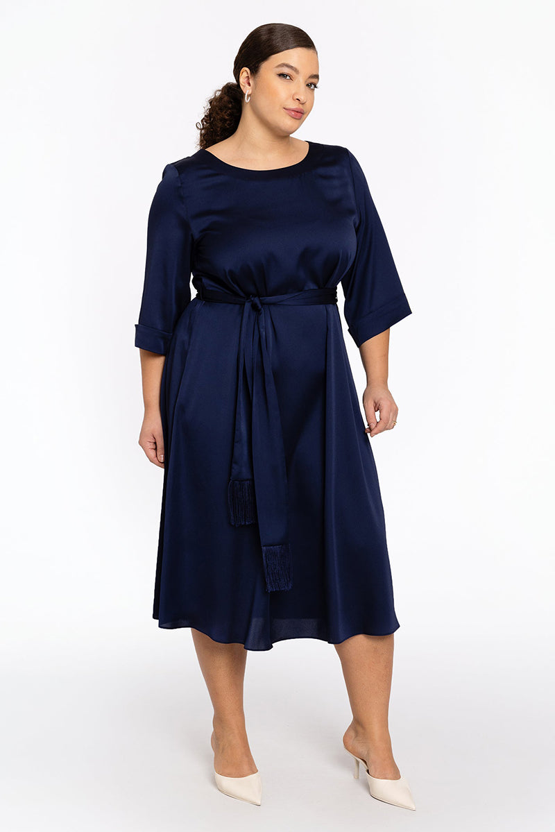 Dress fringed belt Satini