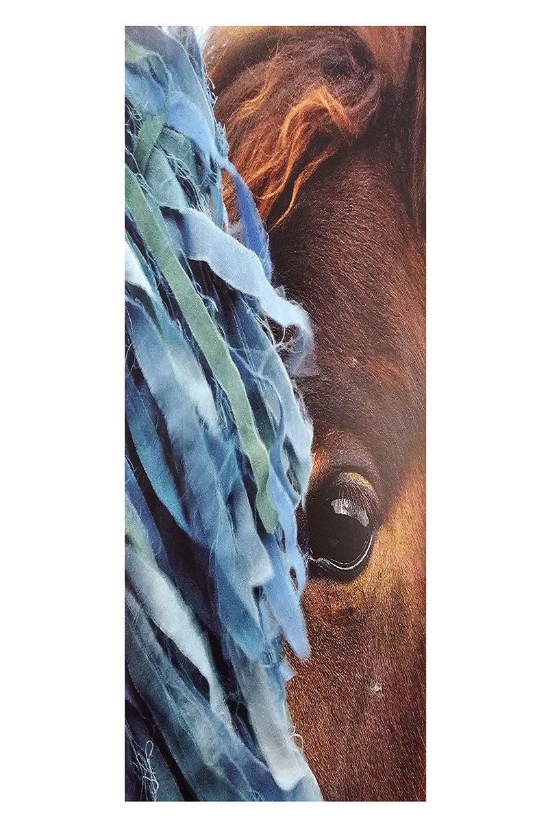 Double sided scarf vase/horse