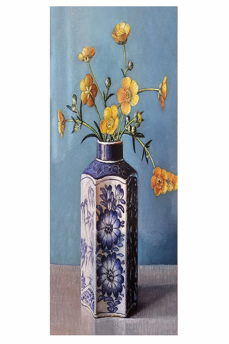 Double sided scarf vase/horse