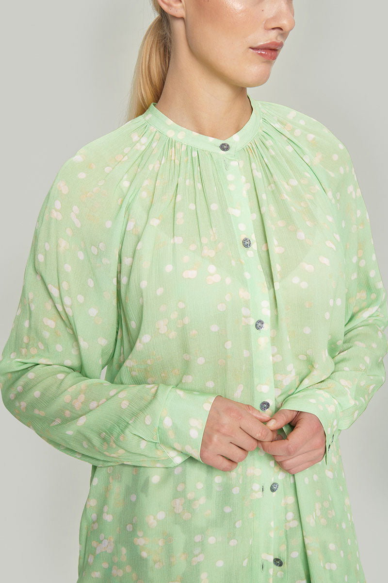 Shirt Fuwafuwa dotted lights