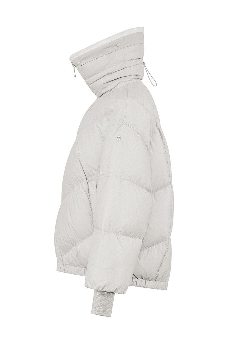 Celia faux fur down coat