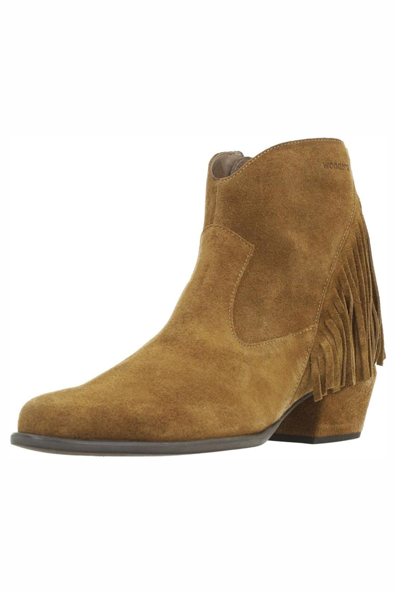 Suede ankle boots