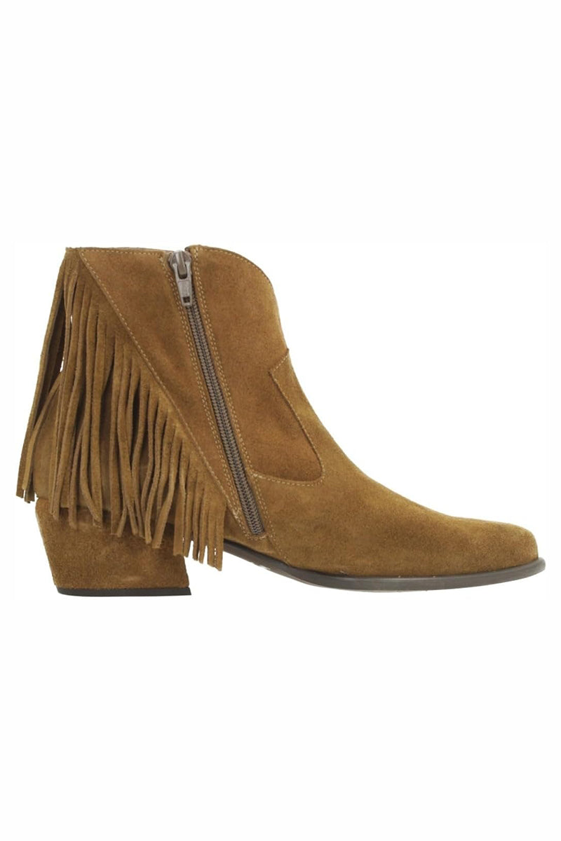 Suede ankle boots