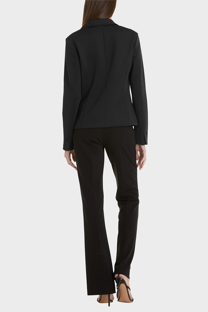 Blazer with patch pockets