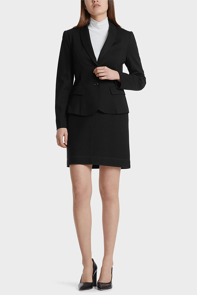 Light blazer in fine jersey